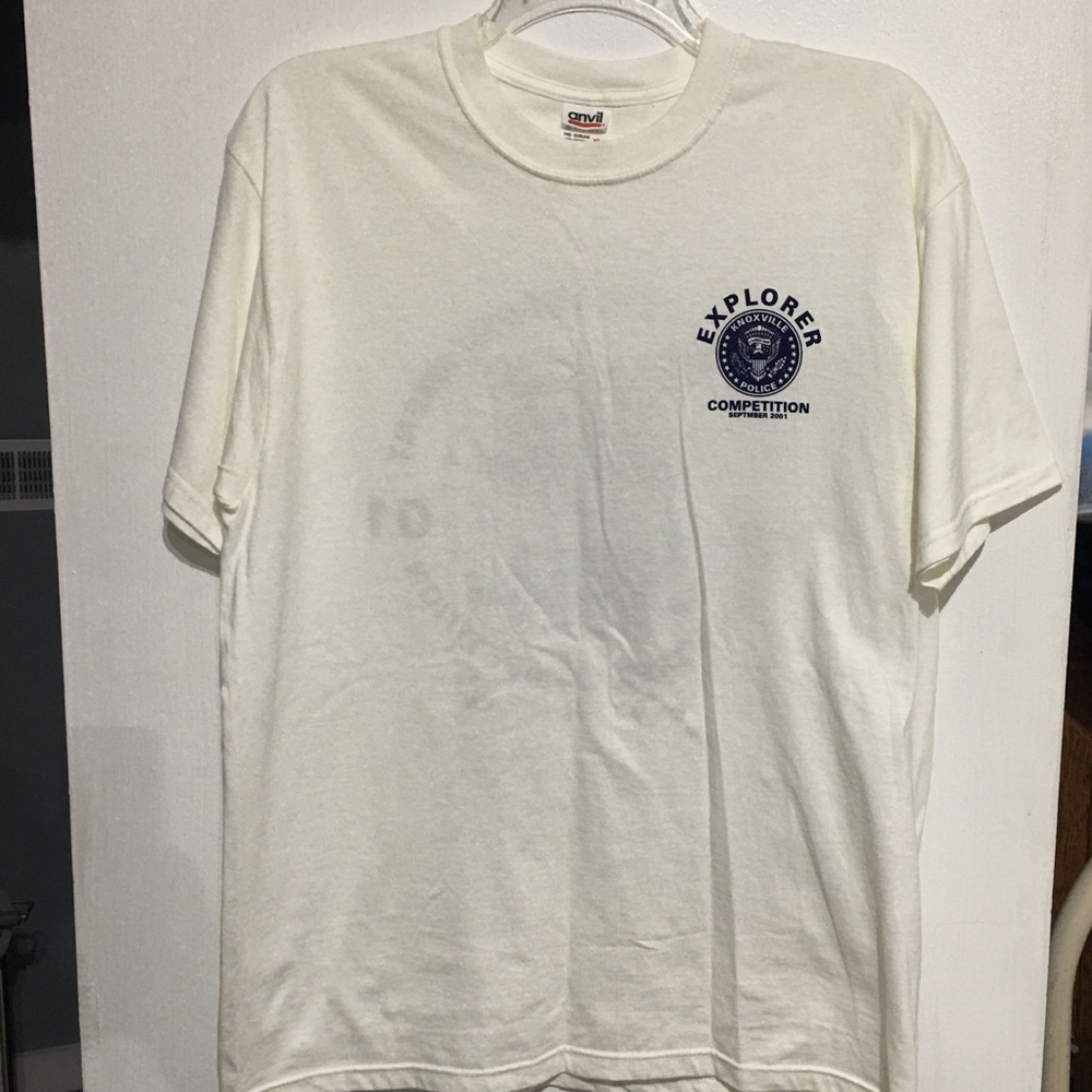 Vintage Law Enforcement T Shirt dead stock